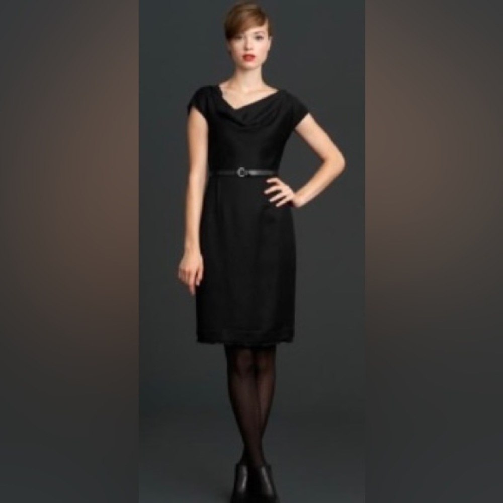 Black and white houndstooth dress, size 14, Banana Republic Max Men collection